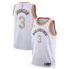 Stupendo Fantastico Magnifico Keldon Johnson San Antonio Spurs Nike Unisex 2023/24 Swingman Jersey White City Edition