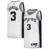 Robusto Delizioso Keldon Johnson San Antonio Spurs Nike Unisex Swingman Jersey Association Edition White