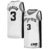 Comodo Keldon Johnson San Antonio Spurs Nike Unisex Swingman Jersey Association Edition White/Black