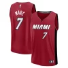 Versatile Carino Kel'el Ware Miami Heat Fast Break Player Jersey Statement Edition Red