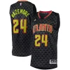 Moderno Accattivante Stupendo Kent Bazemore Atlanta Hawks adidas Swingman Jersey Charcoal