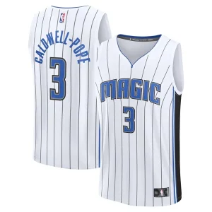 Duraturo Classico Gorgeous Kentavious Caldwell Pope Orlando Magic Fast Break Replica Player Jersey Association Edition White