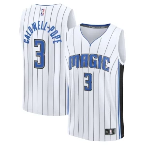 Lussuoso Prestigioso Kentavious Caldwell Pope Orlando Magic Youth Fast Break Replica Player Jersey Association Edition White