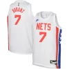 Duraturo Kevin Durant Brooklyn Nets Nike Youth 2022/23 Swingman Jersey White Classic Edition