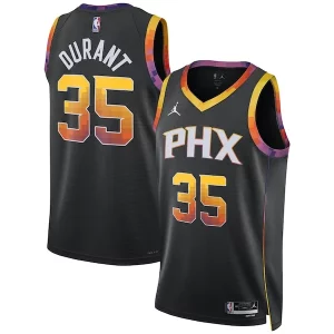 Stupendo Accattivante Elegante Kevin Durant Phoenix Suns Jordan Brand Unisex Swingman Jersey Statement Edition Black