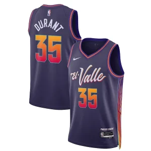 Sofisticato Magnifico Kevin Durant Phoenix Suns Nike Unisex 2023/24 Swingman Jersey Purple City Edition
