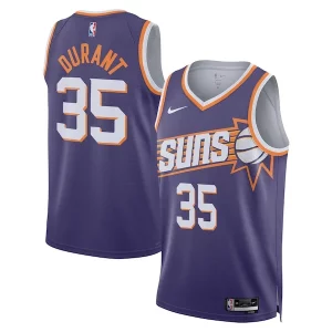 Lussuoso Fantastico Kevin Durant Phoenix Suns Nike Unisex Swingman Jersey Icon Edition Purple/White