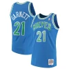 Incantevole Moderno Robusto Kevin Garnett Minnesota Timberwolves 1995/96 Hardwood Classics Swingman Jersey Blue