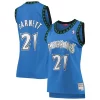 Fantastico Prestigioso Attraente Kevin Garnett Minnesota Timberwolves Women's Hardwood Classics Swingman Jersey Blue