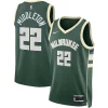 Sofisticato Elegante Splendido Khris Middleton Milwaukee Bucks Nike Unisex Swingman Jersey Icon Edition Hunter Green