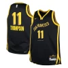 Robusto Klay Thompson Golden State Warriors Nike Youth Swingman Replica Jersey City Edition Black
