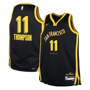 Robusto Klay Thompson Golden State Warriors Nike Youth Swingman Replica Jersey City Edition Black