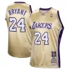 Carino Magnifico Resistente Kobe Bryant Los Angeles Lakers Hall of Fame Class of 2020 #24 Authentic Hardwood Classics Jersey Gold
