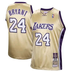 Carino Magnifico Resistente Kobe Bryant Los Angeles Lakers Hall of Fame Class of 2020 #24 Authentic Hardwood Classics Jersey Gold