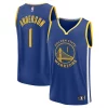 Incantevole Versatile Moderno Kyle Anderson Golden State Warriors Fast Break Replica Player Jersey Icon Edition Royal