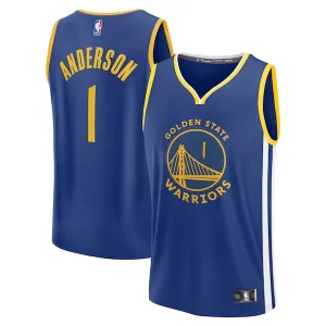 Stupendo Kyle Anderson Golden State Warriors Youth Fast Break Replica Player Jersey Icon Edition Royal