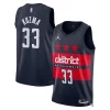 Delizioso Kyle Kuzma Washington Wizards Jordan Brand Unisex 2024/25 Swingman Jersey Statement Edition Navy