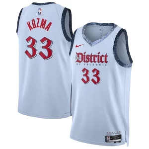 Incantevole Classico Kyle Kuzma Washington Wizards Nike Unisex 2024/25 Swingman Player Jersey City Edition Powder Blue
