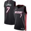 Sofisticato Kyle Lowry Miami Heat Nike Unisex Swingman Jersey Icon Edition Black