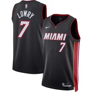 Sofisticato Kyle Lowry Miami Heat Nike Unisex Swingman Jersey Icon Edition Black