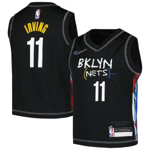 Eccezionale Carino Kyrie Irving Brooklyn Nets Nike Preschool 2020/21 Swingman Jersey City Edition Black
