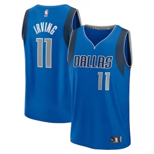 Versatile Raffinato Kyrie Irving Dallas Mavericks Youth Fast Break Replica Player Jersey Icon Edition Blue
