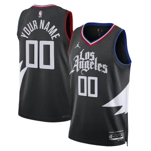 Duraturo Sofisticato LA Clippers Jordan Brand Unisex 2022/23 Swingman Custom Jersey Statement Edition Black