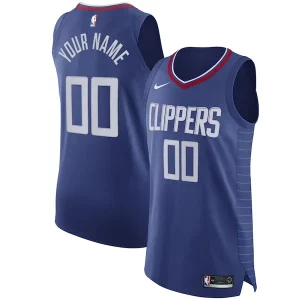 Classico Ottimo Incantevole LA Clippers Nike 2020/21 Authentic Custom Jersey Blue Icon Edition
