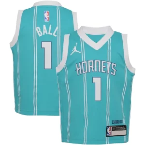 Attraente Splendido Duraturo LaMelo Ball Charlotte Hornets Jordan Brand Toddler Swingman Player Jersey Icon Edition Teal