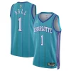 Raffinato LaMelo Ball Charlotte Hornets Jordan Brand Unisex 2023/24 Swingman Replica Jersey Classic Edition Teal