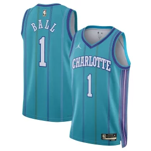 Raffinato LaMelo Ball Charlotte Hornets Jordan Brand Unisex 2023/24 Swingman Replica Jersey Classic Edition Teal
