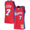 Accattivante Comodo Pratico Lamar Odom LA Clippers 2000/01 Hardwood Classics Swingman Jersey Red