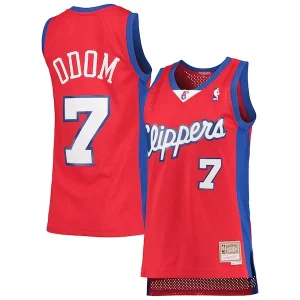 Cool Moderno Lamar Odom LA Clippers Women's 2000/01 Hardwood Classics Swingman Jersey Red