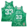Comodo Delizioso Larry Bird Boston Celtics 1985/86 Hardwood Classics Asian Heritage 6.0 Swingman Throwback Player Jersey Kelly Green