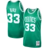 Raffinato Elegante Larry Bird Boston Celtics 1985/86 Hardwood Classics Authentic Jersey Kelly Green