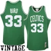 Incantevole Raffinato Larry Bird Boston Celtics 1985/86 Hardwood Classics Authentic Jersey Kelly Green