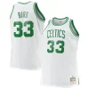 Lussuoso Larry Bird Boston Celtics Big & Tall 1985/86 Hardwood Classics Swingman Jersey White