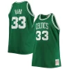 Comodo Larry Bird Boston Celtics Big & Tall 1985/86 NBA 75th Anniversary Diamond Swingman Jersey Kelly Green