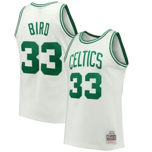 Resistente Delizioso Magnifico Larry Bird Boston Celtics Hardwood Classics 1985/86 Swingman Jersey White/Kelly Green