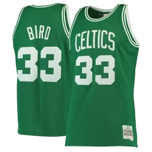 Ottimo Larry Bird Boston Celtics Hardwood Classics Swingman Jersey Kelly Green/White