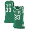 Bellissimo Larry Bird Boston Celtics Women's 1985 86 Hardwood Classics Swingman Jersey Kelly Green