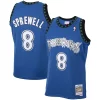 Carino Meraviglioso Latrell Sprewell Minnesota Timberwolves 2001/02 Hardwood Classics Swingman Jersey Blue