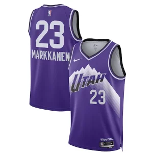 Ottimo Lauri Markkanen Utah Jazz Nike Unisex 2023/24 Swingman Jersey Purple City Edition