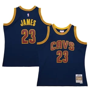 Classico LeBron James Cleveland Cavaliers 2015/16 Hardwood Classics Swingman Jersey Navy