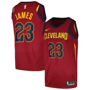 Eccezionale Gorgeous LeBron James Cleveland Cavaliers Nike Swingman Player Jersey Icon Edition Wine