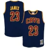 Duraturo Lussuoso LeBron James Cleveland Cavaliers Youth 2008/09 Hardwood Classics Swingman Jersey Navy