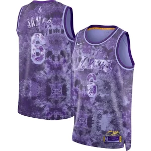 Fascinante Accattivante LeBron James Los Angeles Lakers Nike Unisex Select Series Swingman Jersey Purple