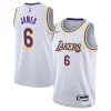 Incantevole Pratico LeBron James Los Angeles Lakers Nike Youth Swingman Jersey Association Edition White