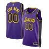 Splendido Magnifico Los Angeles Lakers Jordan Brand Unisex 2022/23 Swingman Custom Jersey Statement Edition Purple