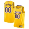 Moderno Carino Los Angeles Lakers Nike 2021/22 Diamond Swingman Custom Jersey Icon Edition Gold